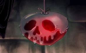 Image result for Poisoned Apple Snow White