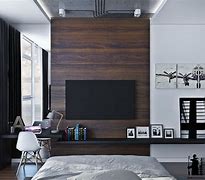 Image result for TV On Wall Small Bedroom