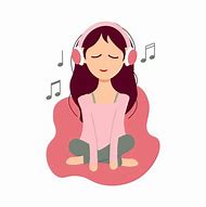 Image result for Someone Listening to Music Cartoon