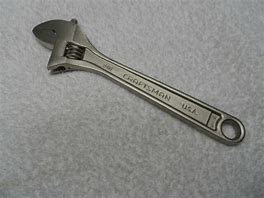 Image result for Craftsman Adjustable Wrench Made in USA
