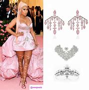 Image result for Nicki Minaj Gold Earrings