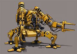 Image result for Sci-Fi Industiral Robot