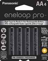 Image result for Silver Rechargeable AA Battery