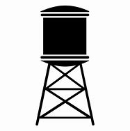 Image result for Water Tower Icon