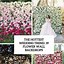 Image result for Wedding Decorations Wall Receptions