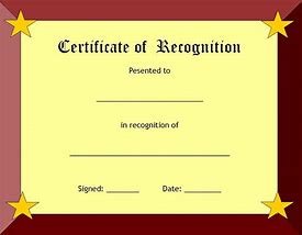 Image result for Generic Certificate Template