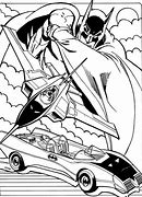 Image result for Batman the Animated Series Coloring Pages Batmobile