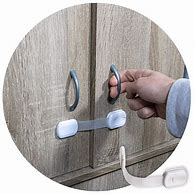Image result for Cabinet Door Child Safety Locks