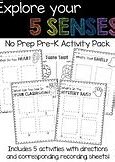 Image result for Pre-K 5 Senses Activities