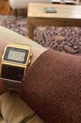 Image result for Casio Gold Calculator Watch