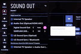 Image result for LG TV Sound Settings