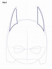 Image result for How to Draw Batman Mask