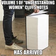 Image result for Understanding Women Book Meme