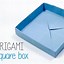 Image result for A Box Origami Square