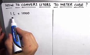 Image result for Cubic Meters to Liters