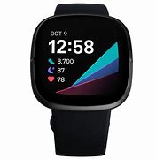 Image result for Fitbit Sense Color Graphite Stainless Pebble