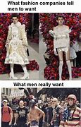 Image result for Men in Dresses Meme