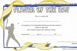 Image result for Cricket Certificate Template