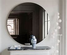 Image result for Black Glass Mirror Art