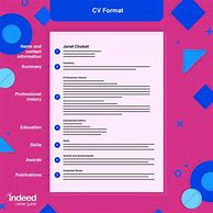 Image result for How Does a CV Look Like