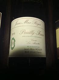 Image result for Jean Max Roger Pouilly Fume Cuvee Alouettes