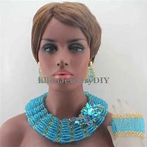 Image result for Very Large Blue Crystal Beads