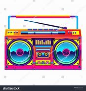 Image result for Neon Boombox Flipart
