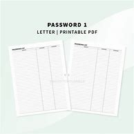 Image result for Password Organizer