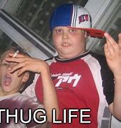 Image result for Thug Life Kid Meme