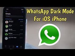 Image result for iPhone WhatsApp Dark Mode