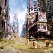 Image result for Apocalyptic City Concept Art