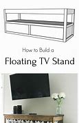 Image result for Plans for Floating TV Stand