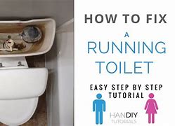 Image result for How to Fix Running Toilet