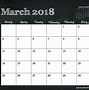 Image result for Printable Blank Monthly Calendar March 2018