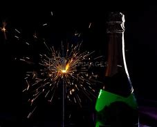 Image result for Champagne Bottle Sparkles Black and White Sparkle Vector