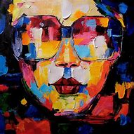Image result for Contemporary Abstract Face Art