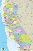 Image result for Large Detailed Map of California