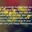 Image result for Anniversary Message to My Husband