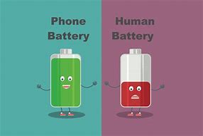 Image result for Low Battery Human