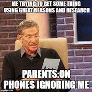 Image result for Maury Looking at Phone Meme