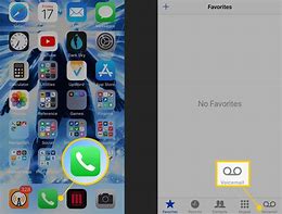 Image result for iPhone Voicemail Tab Example