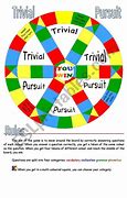 Image result for Blank Board Game Trivial Pursuit