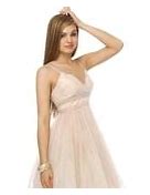 Image result for Wedding Party Champagne Dresses