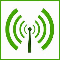 Image result for Wifi Symbol Green On Black Background