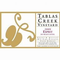 Image result for Tablas Creek Esprit Beaucastel