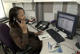 Image result for Image of Someone Answering the Phone