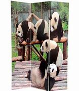 Image result for Panel Screen Room Divider with Bear Design