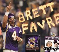 Image result for Brett Favre Minnesota Vikings
