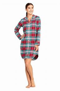 Image result for Short Sleeve Flannel Nightgown