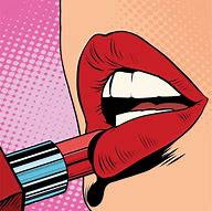 Image result for Pop Art Lipstick